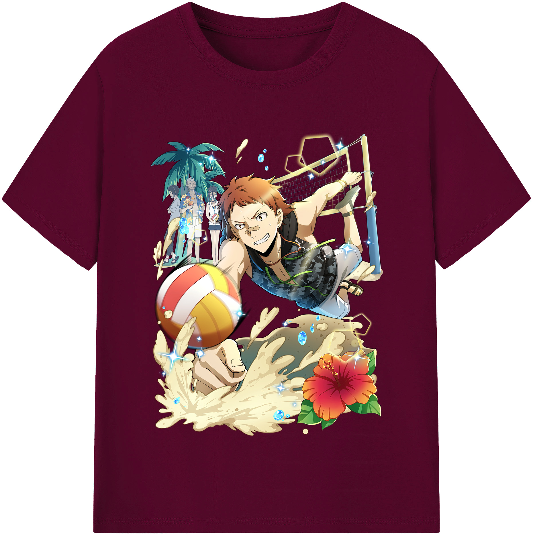 （画像用） 文豪ストレイドッグス Bungo Stray Dogs レディースカジュアルプリントTシャツ（綿100％）